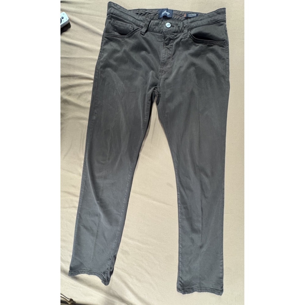 34 Heritage Jeans Pants Mens 34x34(actual 31") Brown Courage Straight Leg